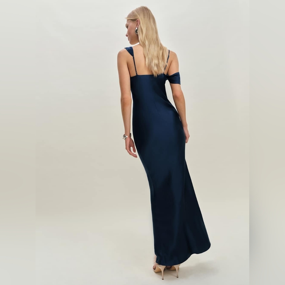 Reformation Ronda Silk Dress - Picture 3 of 5